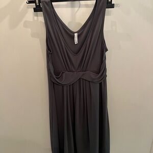 Gray midi dress medium
